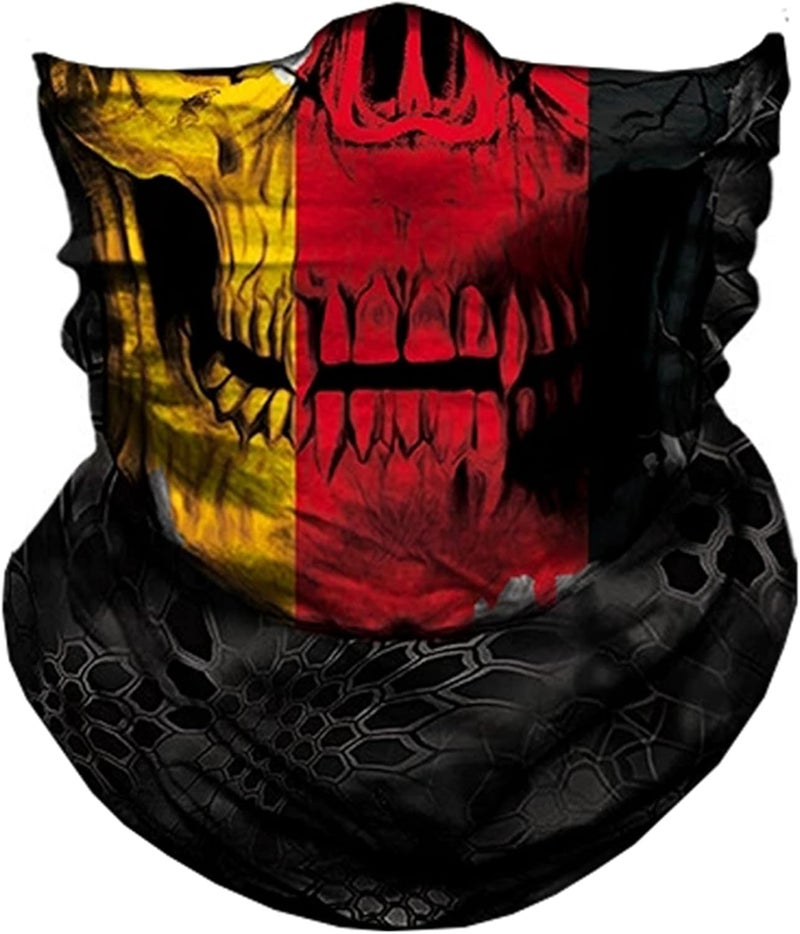 WYSUMMER Scarves Bandanas Skull Face Tube Headband, Gaiter Head Wrap Balaclava Magic Scarf Motorcycle Multi Function Headwear - Image 1